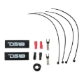 Picture of DS18 8-GA Amplifier Install Kit Advance- Red