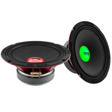 Picture of DS18 8in 275 Watts RMS 4 ohm Mid-Range Loudspeaker w/ RGB Dust Cap