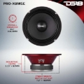 Picture of DS18 8in 275 Watts RMS 8 ohm Mid-Range Loudspeaker Sealed Back