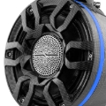 Picture of DS18 Compact Pro Towers 8in 250 Watts RMS RGB LEDs PRO-HY8.4B Included Cover Incl Black Crbn Fiber