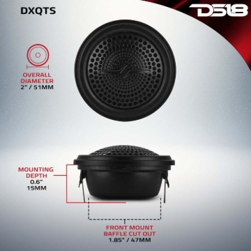 Picture of DS18 Deluxe Quality 2in Dome Neodymium ABS Body 30 Watts RMS 1in Silk Vc 4 ohm