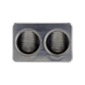 Picture of DS18 Dual 1/0-GA to 1/0-GA Amp Input Reducers Offset Stub