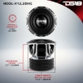 Picture of DS18 Hooligan Subwoofer 12in 4000 Watts RMS 2 ohm DVC