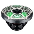 Picture of DS18 Hybrid Marine Speaker w/ Driver And RGB LEDs 8in 2-Way 350 Watts RMS 4 ohm Crbn Fiber w/ Cover