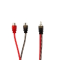 Picture of DS18 Level 1 RCA Wire Y Connector 1 Male to 2 Female