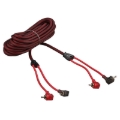 Picture of DS18 Level 2 RCA Wire 20-Feet Smart 90-Degree Connectors