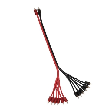 Picture of DS18 Level 2 RCA Wire Distribution Wire 2 Male to 12 Male
