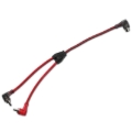 Picture of DS18 Level 2 RCA Wire Y Connector 1 Female to 2 Males Smart 90-Degree Connectors