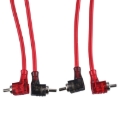 Picture of DS18 Level 2 RCA Wire 6-Feet Smart 90-Degree Connectors