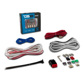 Picture of DS18 Marine Amplifier Installation Kit 8-GA 100% Copper Tinned Wire