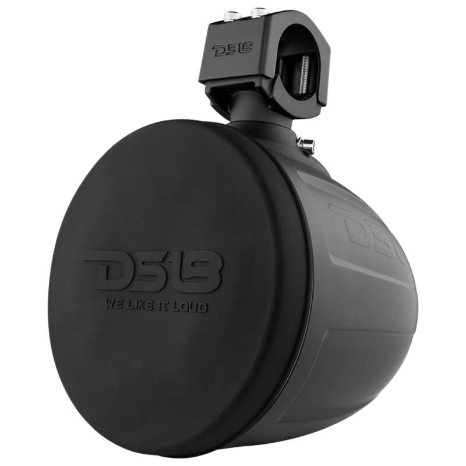 Picture of DS18 Marine And Powersports 8in 250 Watts RMS RGB LED Lights PRO-HY8.4B Incl Cover Included Black