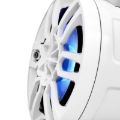Picture of DS18 Marine And Psports Compact Towers Flat And Pole Mount 6.5in 100 Watts RMS RGB LED Lights White
