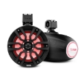 Picture of DS18 Marine And Powersports Towers 8in 125 Watts RMS RGB LED Lights Red