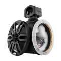 Picture of DS18 Marine And Powersports Towers Speakers Not Included 6.5in RGB LED Lights Black