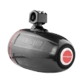 Picture of DS18 Marine And Psports Towers With Built In 8in 1in Driver 180 Watts RMS RGB LEDs Blk Crbn Fiber