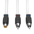 Picture of DS18 Marine Grade Tinned Copper OFC RCA Wires 1 Female to 2 Male Splitter
