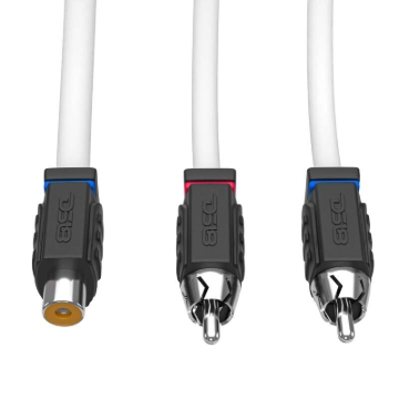 Picture of DS18 Marine Grade Tinned Copper OFC RCA Wires 1 Female to 2 Male Splitter