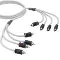 Picture of DS18 Marine Grade Tinned Copper OFC RCA Wires 4-Channel 6 Feet