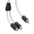 Picture of DS18 Marine Grade Tinned Copper OFC RCA Wires 2 Female to 1 Male Splitter