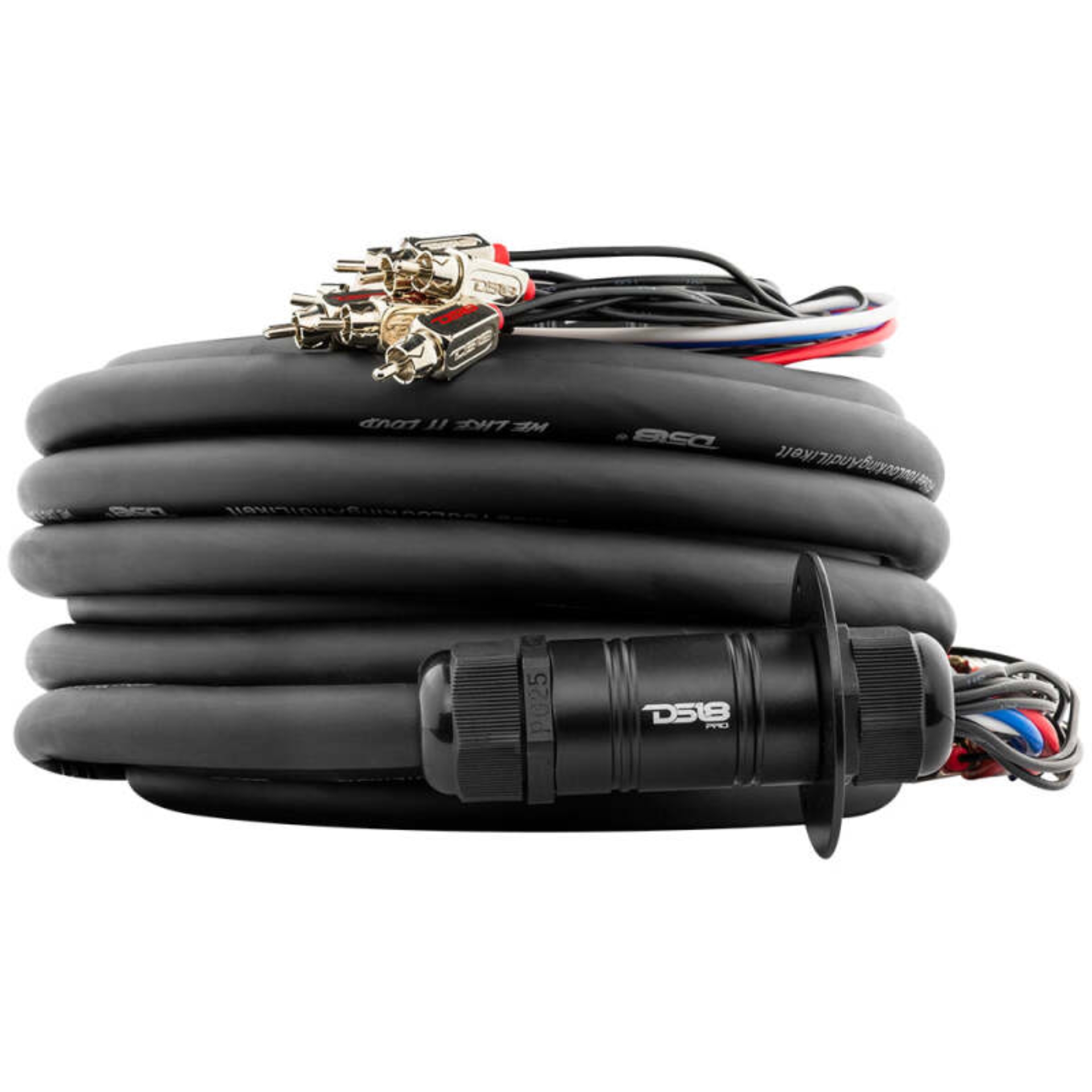 Picture of DS18 Medusa Wire Pack 10 Channel RCA 4 x 12GA OFC Power Wire 50-Feet