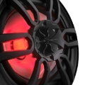 Picture of DS18 NXL Series Coaxial Marine Speaker w RGB Lights 6x9in 2-Way 125 Watts RMS 4 ohm Black w Cover