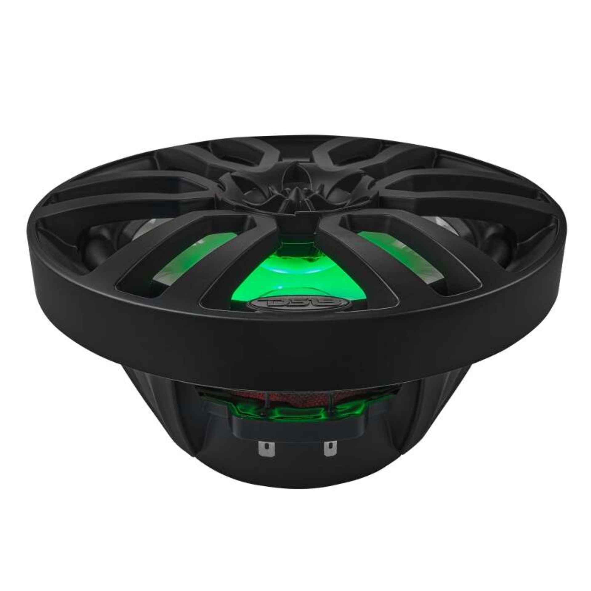Picture of DS18 NXL Series Coaxial Marine Speakers w/ RGB Lights 8in 2-Way 125 Watts RMS 4 ohm Black