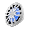Picture of DS18 NXL Series Coaxial Marine Speaker w/ RGB Lights 10in 2-Way 200 Watts RMS 4 ohm White