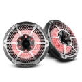 Picture of DS18 NXL-M Series Speaker w/ RGB LED Lights 10in 2-Way 200 Watts RMS 4 ohm Black Carbon Fiber