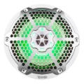Picture of DS18 NXL-M Series Speaker w/ RGB LED Lights 8in 2-Way 125 Watts RMS 4 ohm White w/ Cover