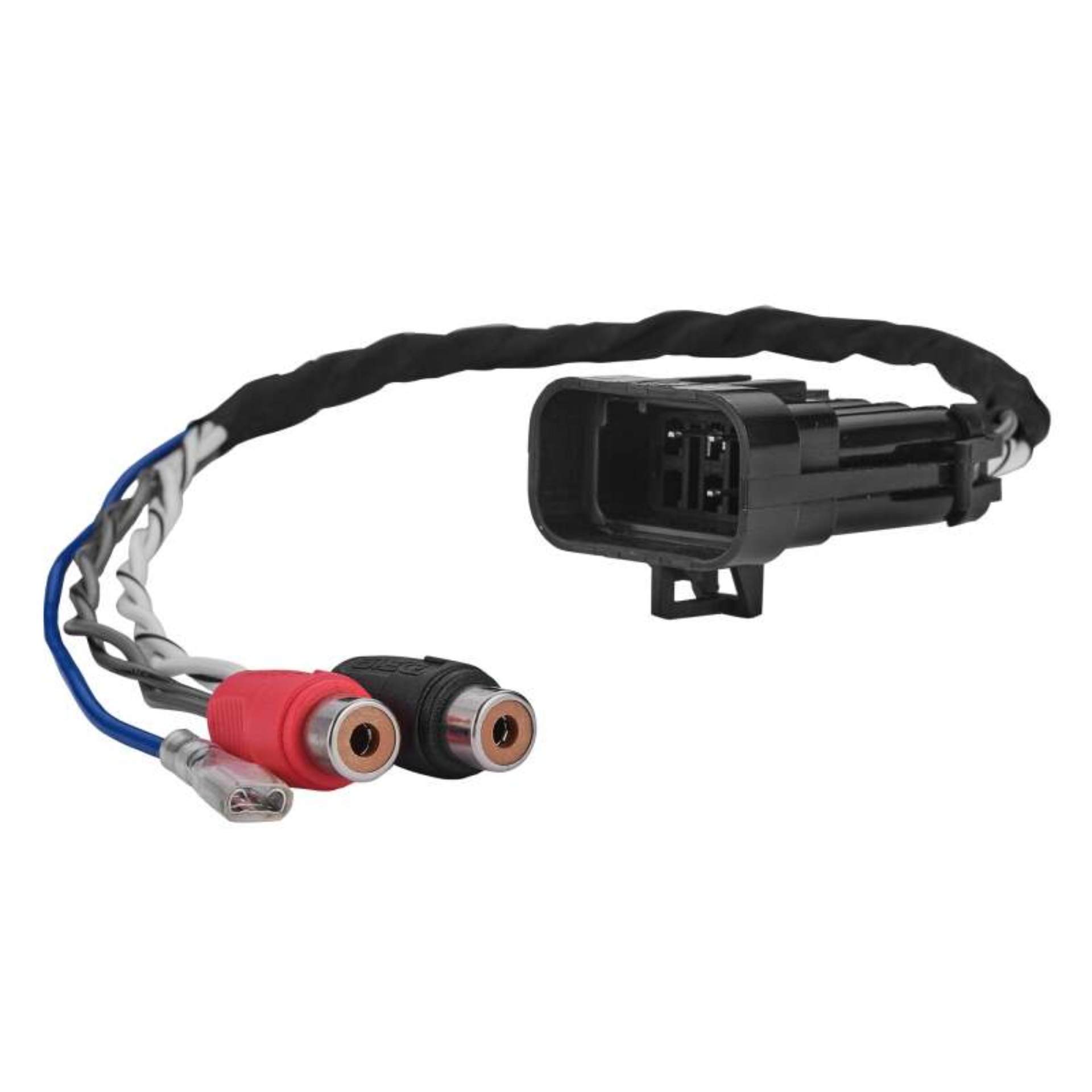 Picture of DS18 Plug and Play Harness For OEM Ride Command For 2-CH RCA Audio Signal and Remote Turn-on
