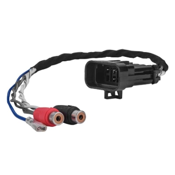 Picture of DS18 Plug and Play Harness For OEM Ride Command For 2-CH RCA Audio Signal and Remote Turn-on