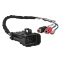 Picture of DS18 Plug and Play Harness For OEM Ride Command For 2-CH RCA Audio Signal and Remote Turn-on