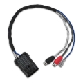 Picture of DS18 Plug and Play Harness For OEM Ride Command For 2-CH RCA Audio Signal and Remote Turn-on
