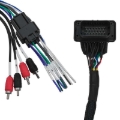 Picture of DS18 Plug and Play Harness For OEM Ride Command For 4-CH RCA Audio Signal and Remote Turn-on