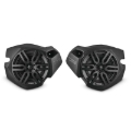 Picture of DS18 Polaris RZR Front Kick Panel Pods Loaded Enclosure 2x 6.5in Spkr Built-in Amp + Twtr Bluetooth