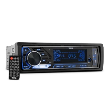 Picture of DS18 Single Din Headunit Mech-Less Player Receiver Dual USB 7 Volt Preouts
