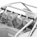 Picture of DS18 Speaker Mounting Tube For Towers And Pods Polaris RZR Pro & Turbo Series Black