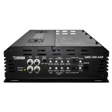 Picture of DS18 Steave Meade Colab 4-Channel Amp Class A/B 2x600/4ohm Bridge 4 x 300/2ohm 4x200/4ohm Watts LED