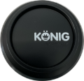 Picture of Konig Flow Formed Pop-in Center Cap - Heliogram/Neoform Black