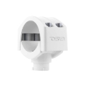 Picture of DS18 Tube Mounting Clamp 3in 2.75in 2.5in 2.25in Rubber Adapter For NXL-X and CF-X Towers White