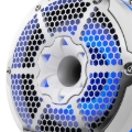 Picture of DS18 Tower Speakers Towers Speakers 10in 1in Driver 300 Watts RMS w/ RGB LED Lights White