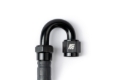 Picture of AMS Performance 5/16 Quick Connect to -6AN Inline Fuel Pulsation Damper w/ -6AN Fuel Line