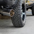 Picture of Banks Power 13-18 Dodge Ram 6.7 Mega-Cab SB 5in Monster Exhaust System - Single Exhaust w/ S/S Tip