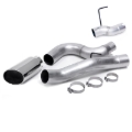 Picture of Banks Power 13-18 Dodge Ram 6.7 Mega-Cab SB 5in Monster Exhaust System - Single Exhaust w/ S/S Tip