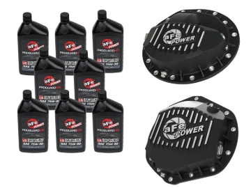 Picture of aFe Power Front/Rear Diff Cover Kit w/ Oil 03-13 Dodge L6 Trucks (AAM 9.25-14 & AAM 11.5-14)