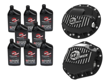 Picture of aFe Power Front/Rear Diff Cover Kit w/ Oil 13-18 Dodge L6 Trucks (AAM 9.25-12 & AAM 11.5/12-14)