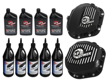Picture of aFe Power Front/Rear Diff Cover Kit w/ Oil 99-16 Ford F-250/F-350 V8 (Dana 60/Super 60 & Sterling)