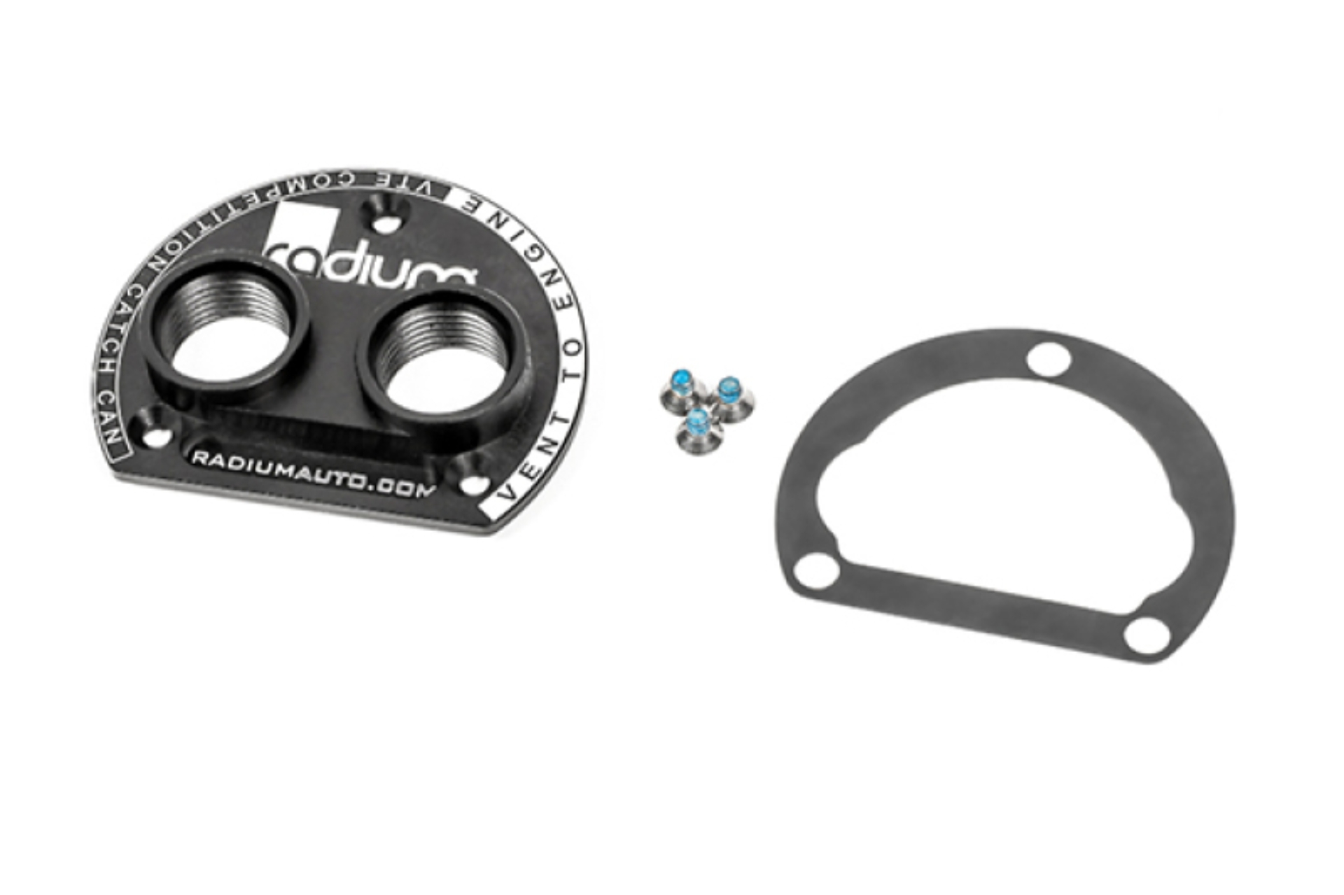 Picture of Radium VTA to VTE Competition Catch Can Adapter - 10AN Orb Ports