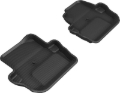 Picture of 3D MAXpider 18-25 Jeep Wrangler Sport (JL) 2nd Row Floormats - Black