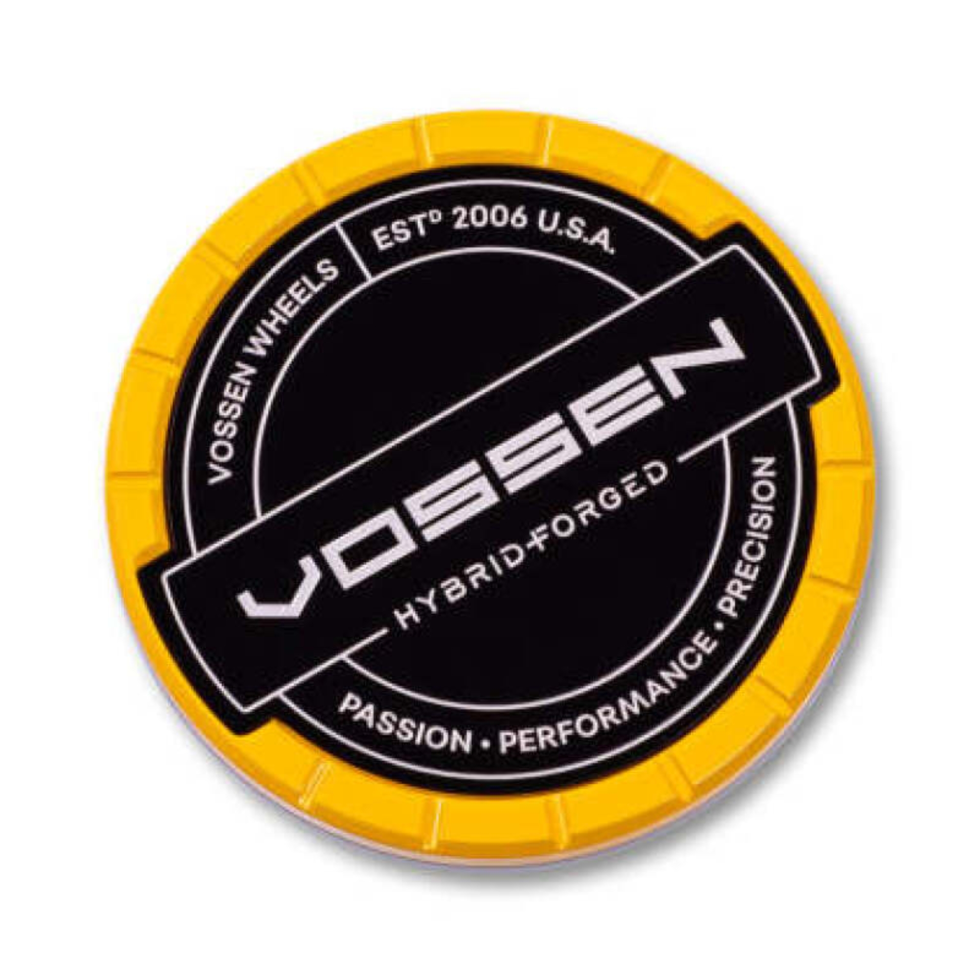Picture of Vossen Billet Sport Cap 1.0 - Large - Hybrid Forged - Yellow